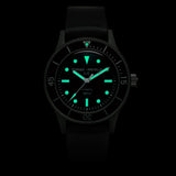 Pre-Order: TR-660 Non-date Sapphire/Aluminum Inlay (Deposit)