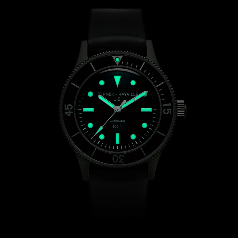 Pre-Order: TR-660 Non-date Sapphire/Aluminum Inlay (Deposit