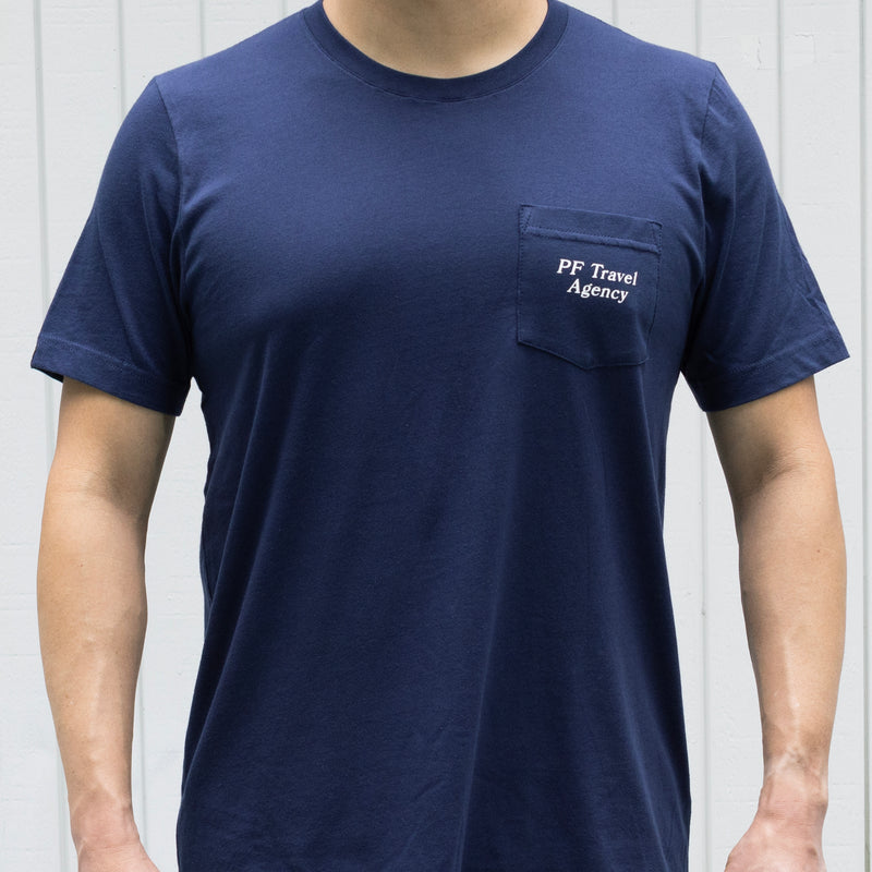 PF Travel Agency T-shirt printed by LDI