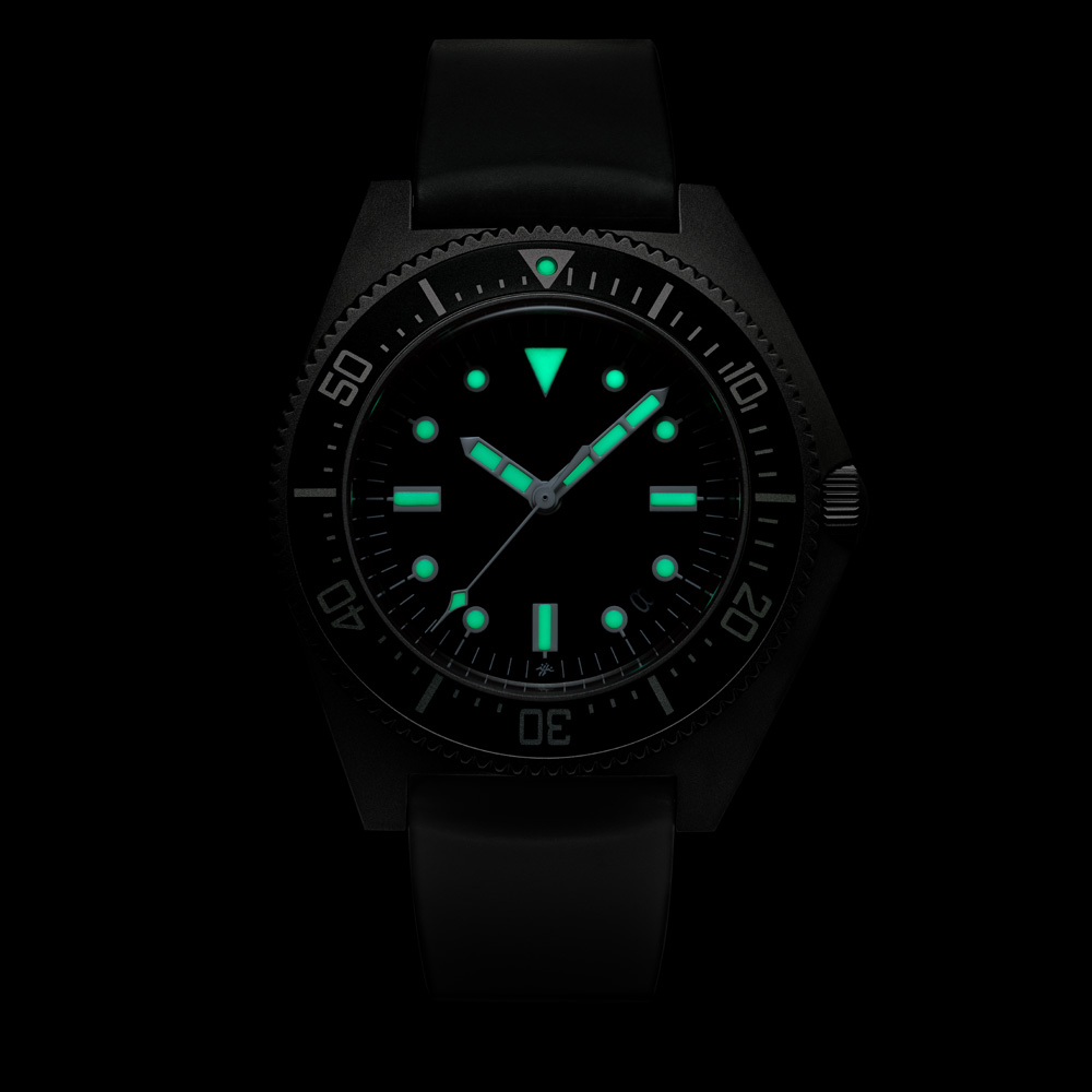 Paradive G3, Type I date, Diver's Inlay – Tornek-Rayville
